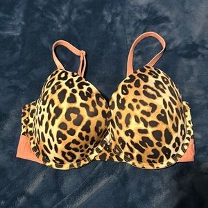 SUPER CUTE CHEETAH PRINT BRA 34DD